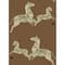 Scalamandre Brown Zebra Safari Peel & Stick Wallpaper